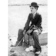Carte Charlie Chaplin - Circus - 10.5x15 cm
